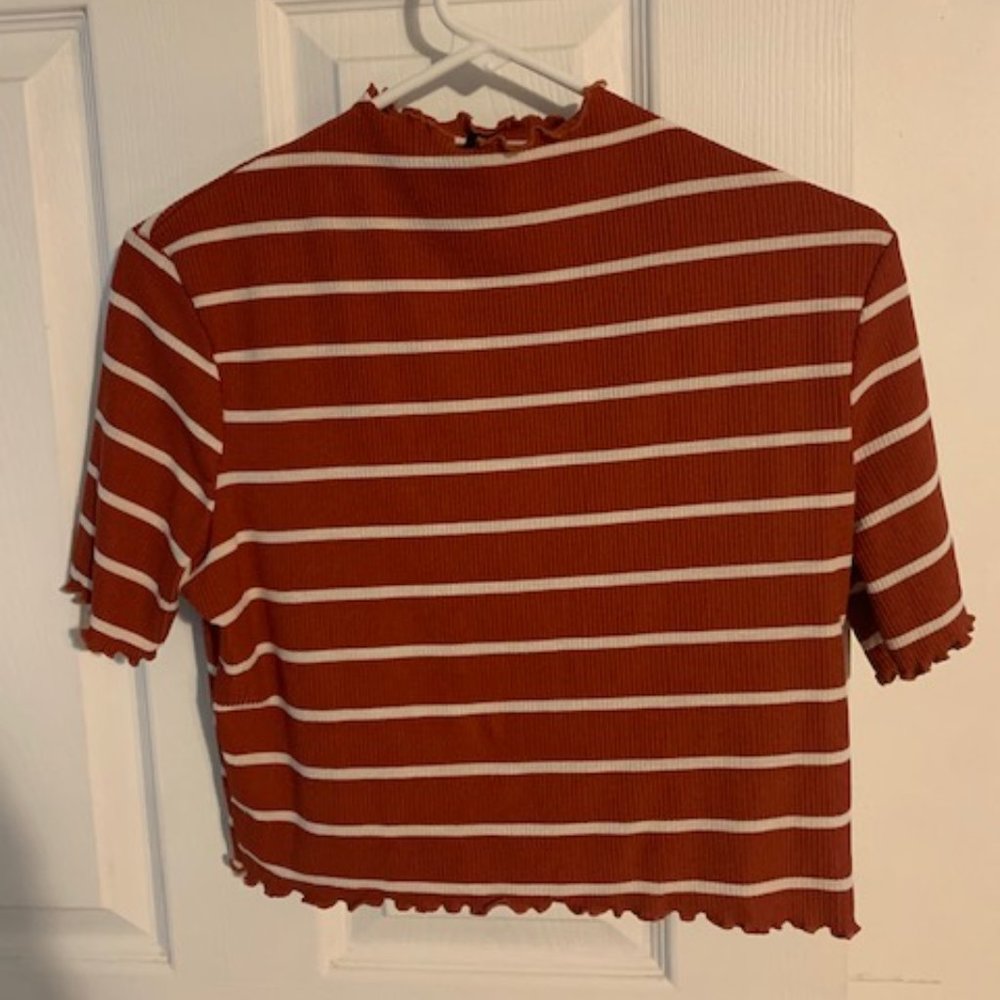 ASOS Mock Neck Crop Top